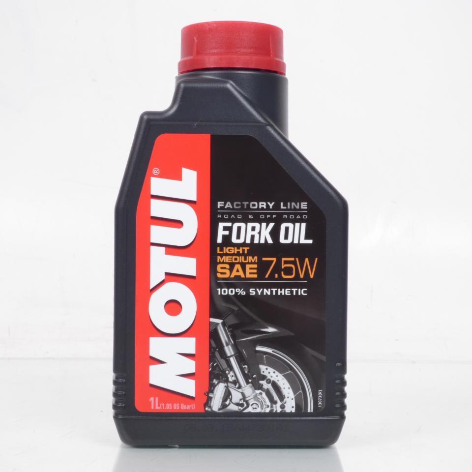 Huile de fourche Motul Fork Oil EXP M/H 7.5W 1L pour moto 112968 / 105926 Neuf