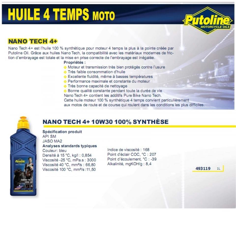 Lubrifiant et entretien Putoline pour Auto Neuf