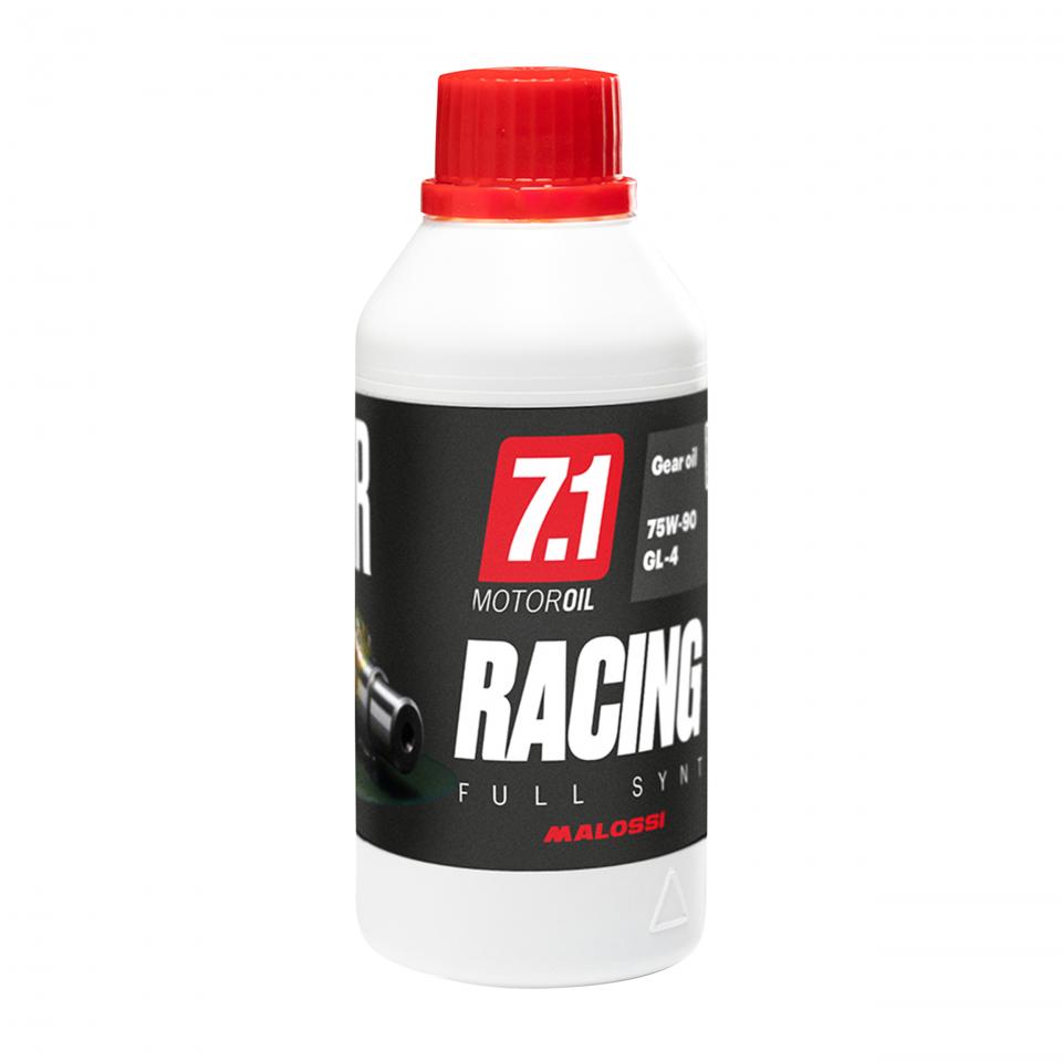 Huile de transmission 75W-90 Malossi 7.1 Racing Gear Oil API GL-4 pour scooter