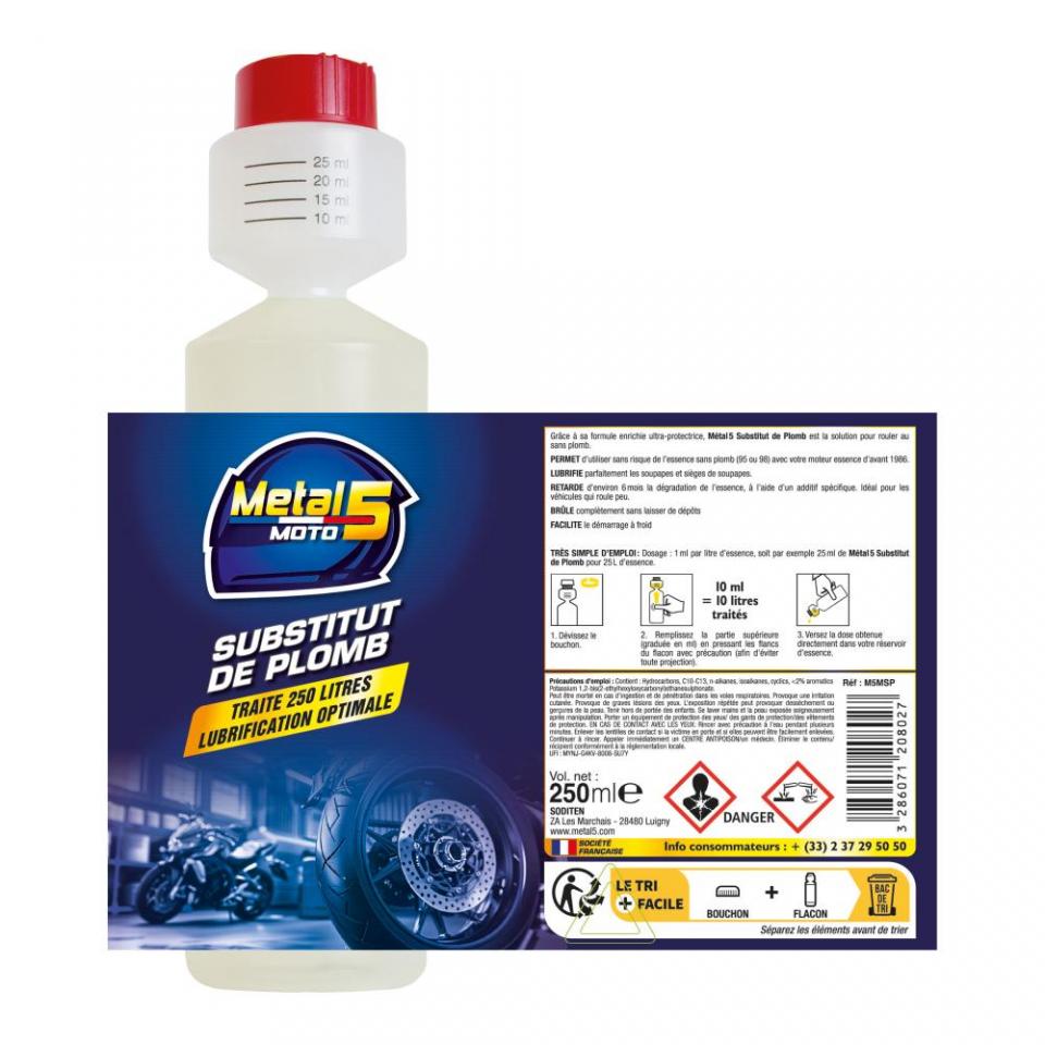 Lubrifiant et entretien Metal 5 pour Auto Neuf