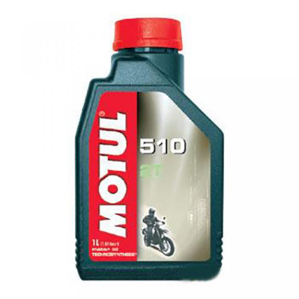 Huile 510 Technosynthese Motul pour moteur 2T graissage separé ou mélange 1litre