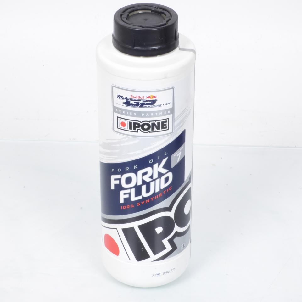 Huile Ipone Fork Fluid pour fourche  Grade 7 100% Synthétique en 1 Litre Neuf
