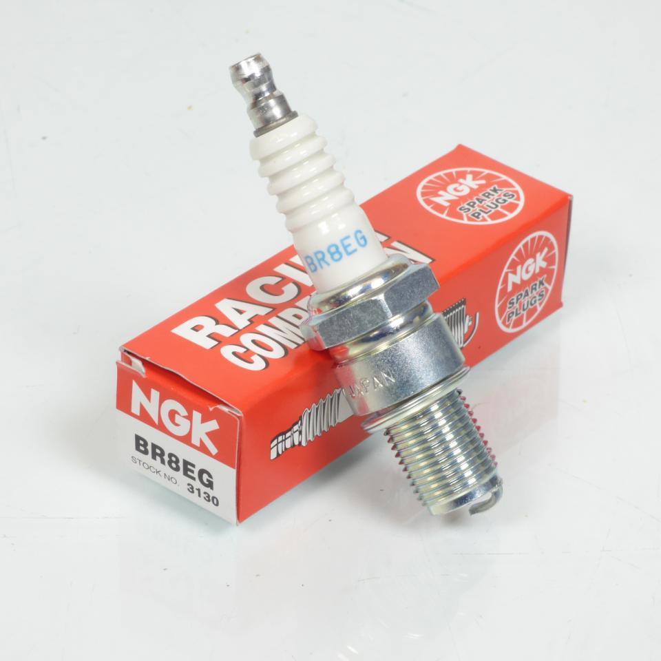 Bougie d'allumage NGK pour Moto Gas gas 125 Ec Enduro 2T 2000 à 2009 BR8EG Neuf