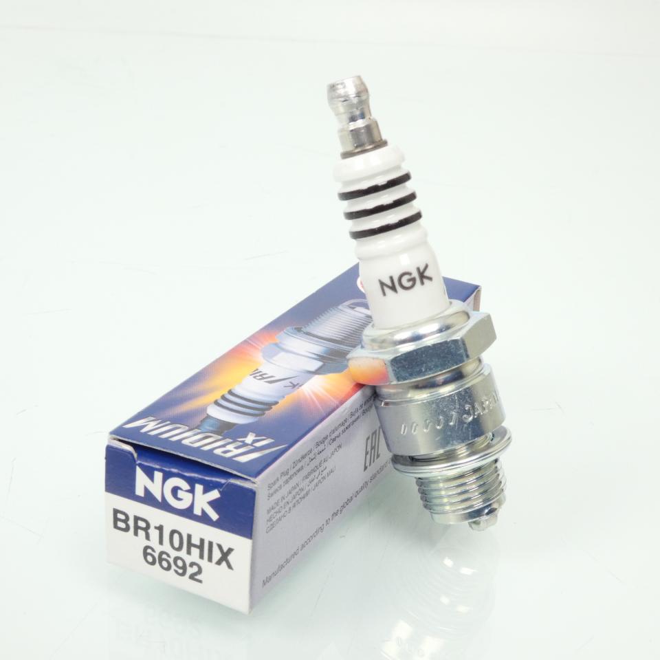 Bougie d'allumage NGK pour Moto Derbi 50 GPR Racing Après 1997 BR10HIX / 6692 / Par 4 Neuf