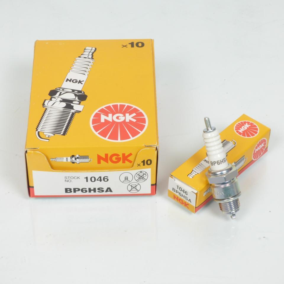 Bougie d'allumage NGK pour Deux Roues Honda 1978 à 1992 BP6HSA / 1046 / 98076-56713 Neuf