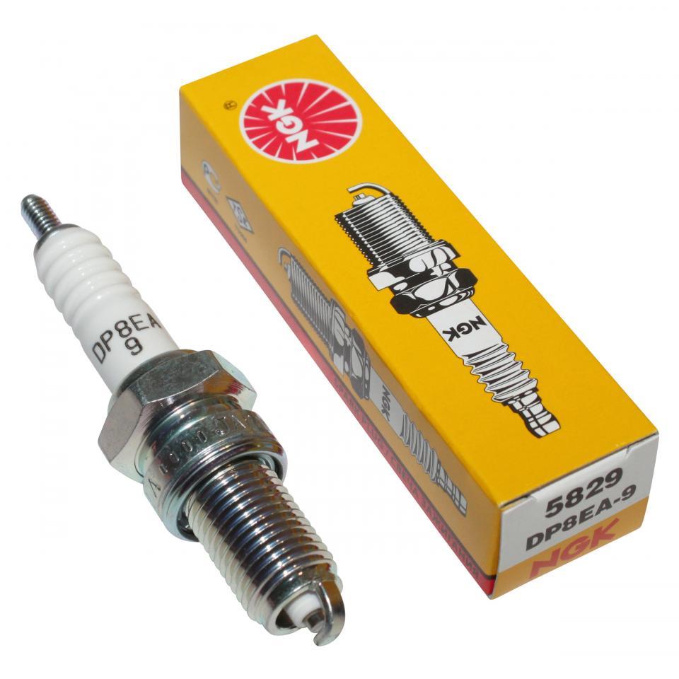 Bougie d'allumage NGK pour Moto Hyosung 125 Ga Cruise I 1995 à 1998 DP8EA-9 / 5829 Neuf