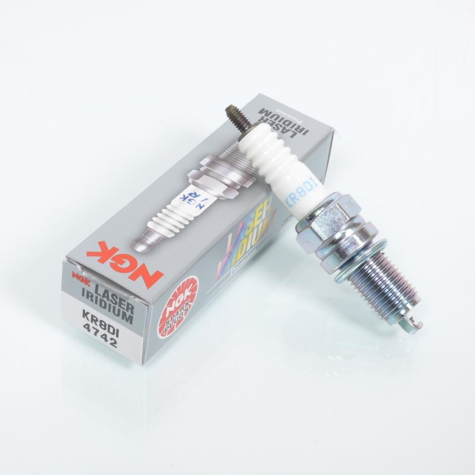 Bougie d'allumage NGK pour Moto KTM 990 SMT 2009 KR8DI / 4742 Neuf