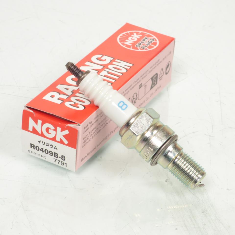 Bougie d'allumage NGK pour Moto Honda 250 CRF R 2005 à 2008 R0409B-8 / 7791 / Par 4 Neuf