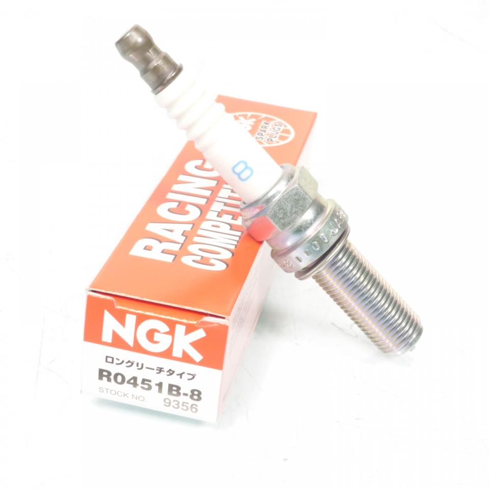 Bougie d'allumage NGK pour moto Honda 250 CRF R R0451B-8 / 9356 / Par 4 Neuf