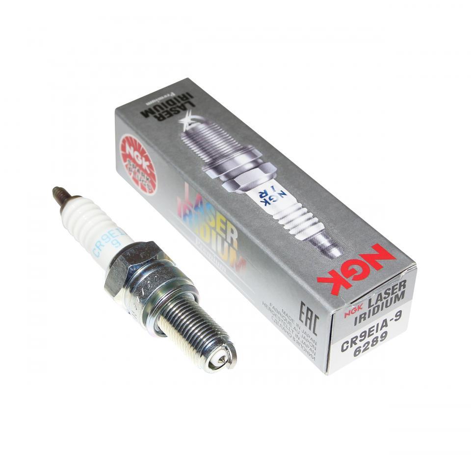 Bougie d'allumage NGK pour Moto Yamaha 1000 R1 2002 à 2003 CR9EIA-9 Laser Iridium / 6289 Neuf