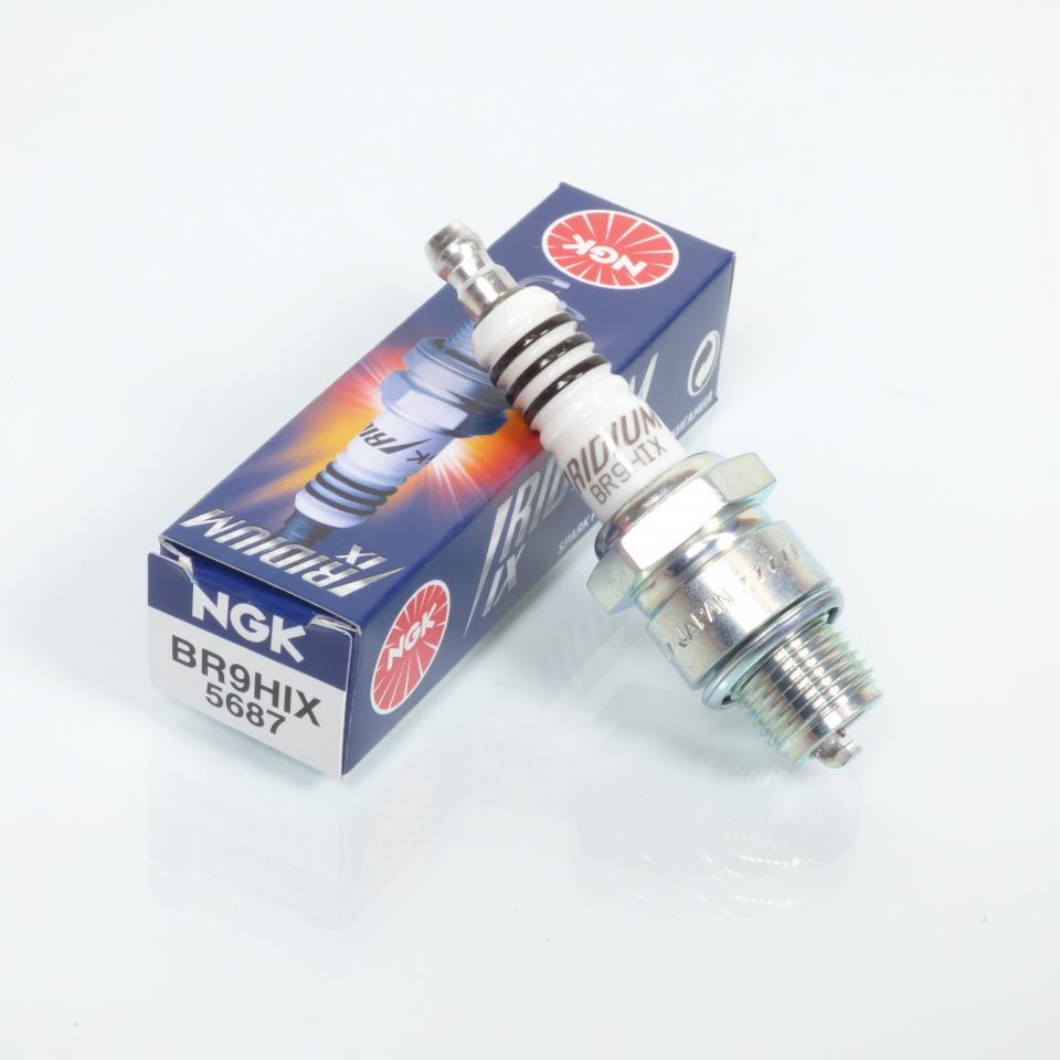 Bougie d'allumage NGK pour Moto Fantic 75 Koala Après 1995 BR9HIX / 5687 / Par 10 Neuf