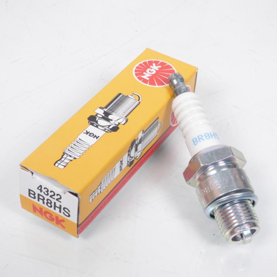 Bougie d'allumage NGK pour Scooter MBK 50 Cw Booster Spirit 1996 à 2016 BR8HS Neuf