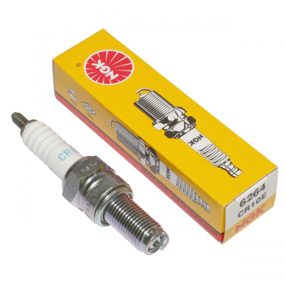 Bougie d'allumage NGK pour Moto Sachs 650 Roadster 2001 à 2005 CR10E Neuf