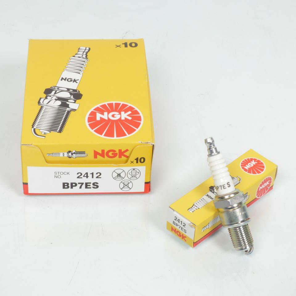 Bougie d'allumage NGK pour Moto Yamaha 125 TY 1982 à 1983 BP7ES Neuf