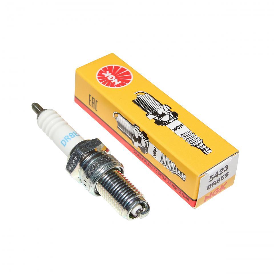 Bougie d'allumage NGK pour Moto Suzuki 125 DR 1985 à 1993 DR8ES / 5423 Neuf