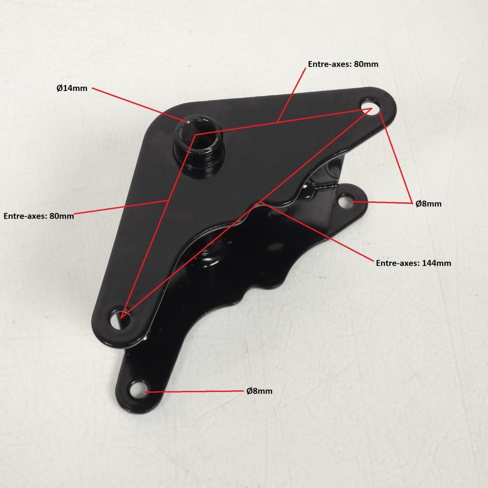 Support moteur Berceau Noir pour moto Rieju 50 SMX 2001 à 2009 0/000.980.5001