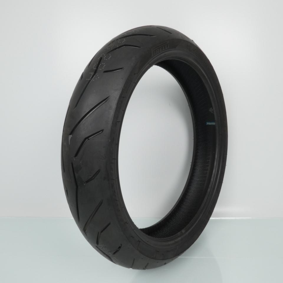 Pneu avant 120-60-17 Pirelli Diablo Rosso II 120/60 ZR 17 55W pour moto AV Neuf