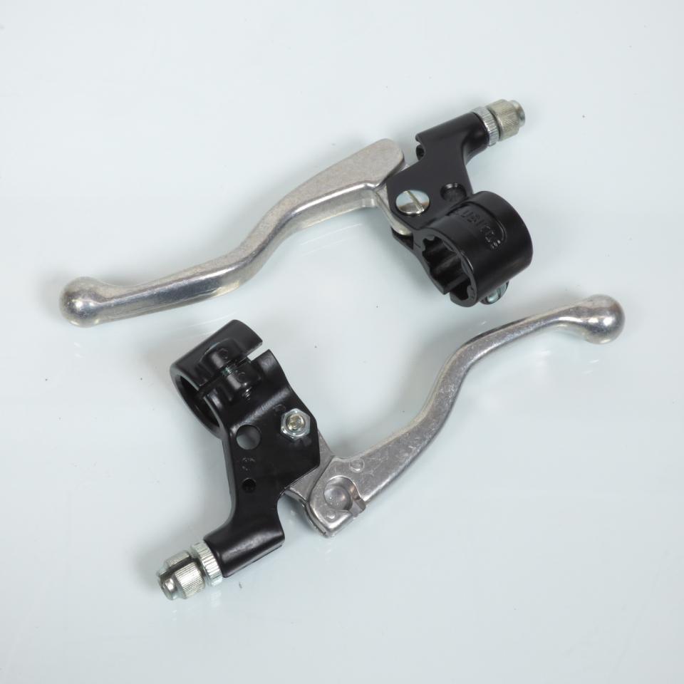 Kit poignées tirage rapide mini targa et cocotte + levier pour mobylette cyclo