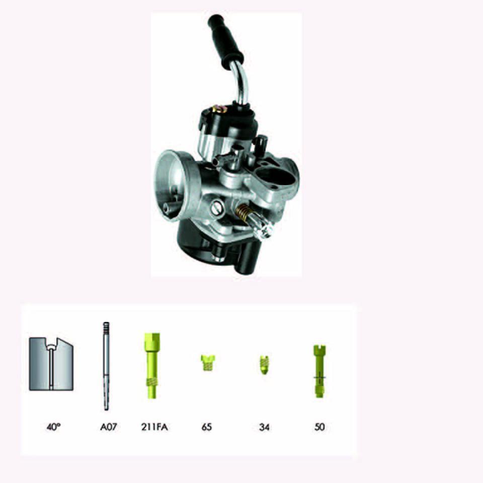 Carburateur Dellorto pour Scooter Piaggio 50 ZIP 2T AC 2009 à 2015 Neuf