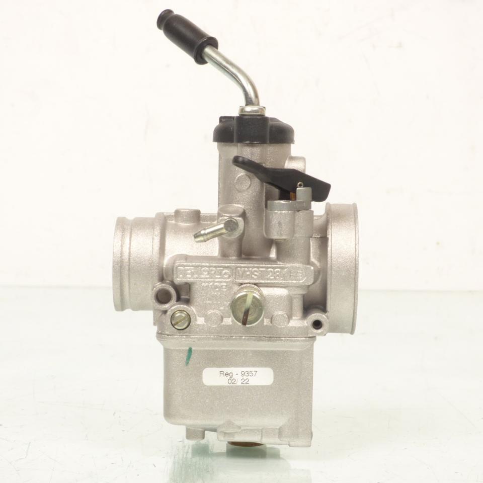 Carburateur Dellorto VHST 28 BS boisseau plat 9357 starter à levier pour moto scooter neuf