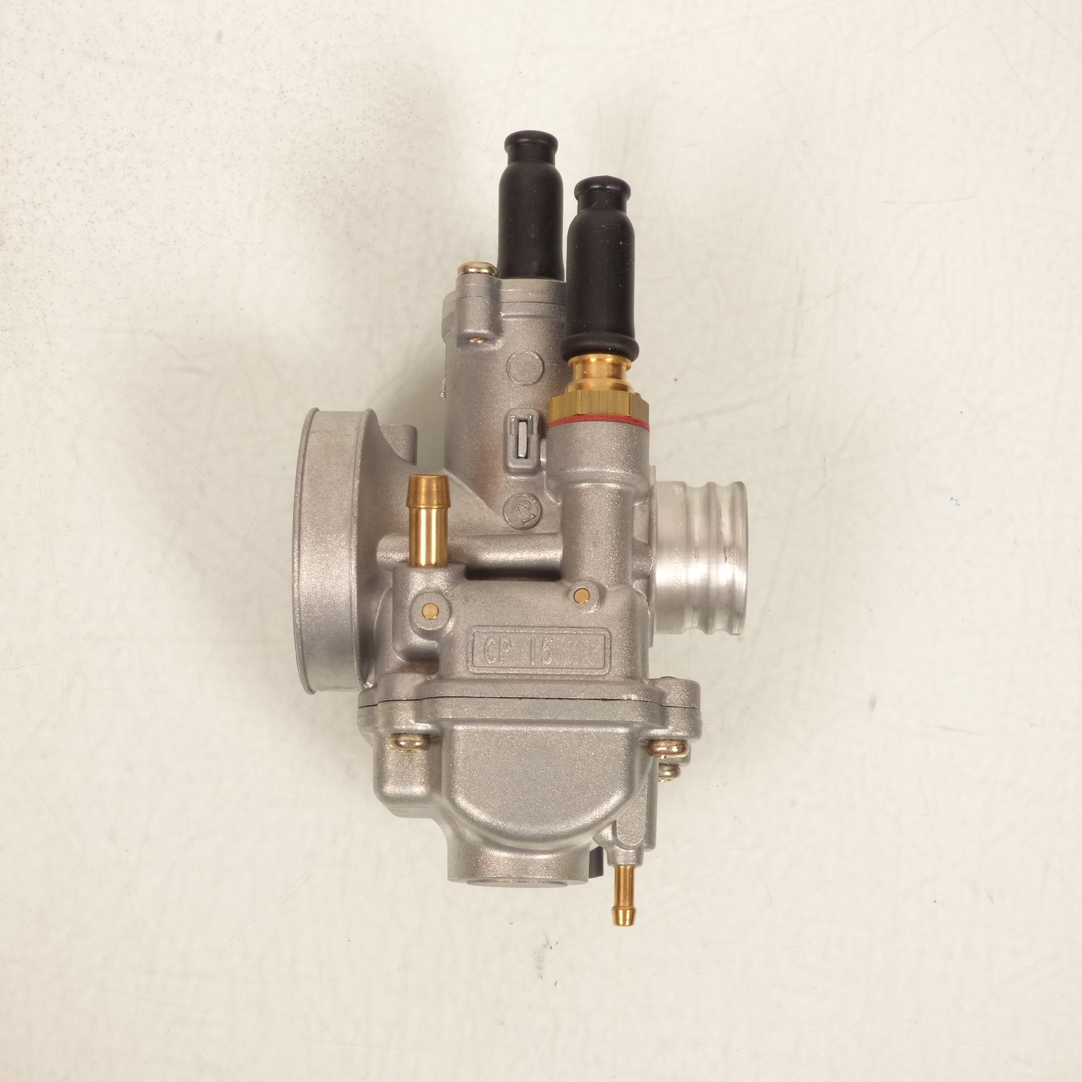 Carburateur Polini CP 15 pour moto Scooter 201.1501 Ø15 Ø46 Neuf