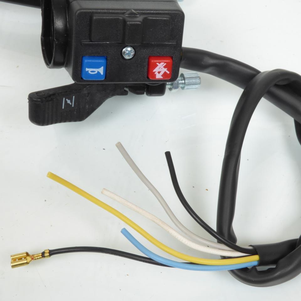 Cocotte poignée commodo gauche noir pour mobylette Peugeot 103 Neuf