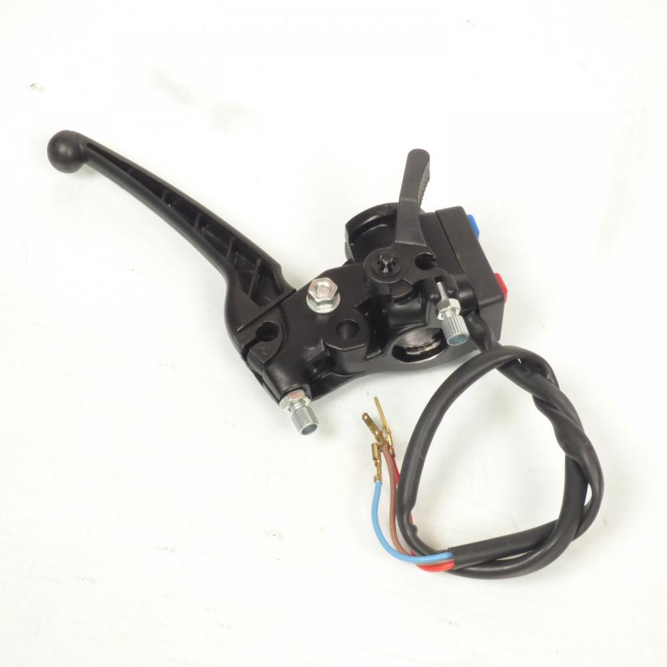 Cocotte poignée commodo gauche noir pour mobylette Peugeot 103 2 boutons