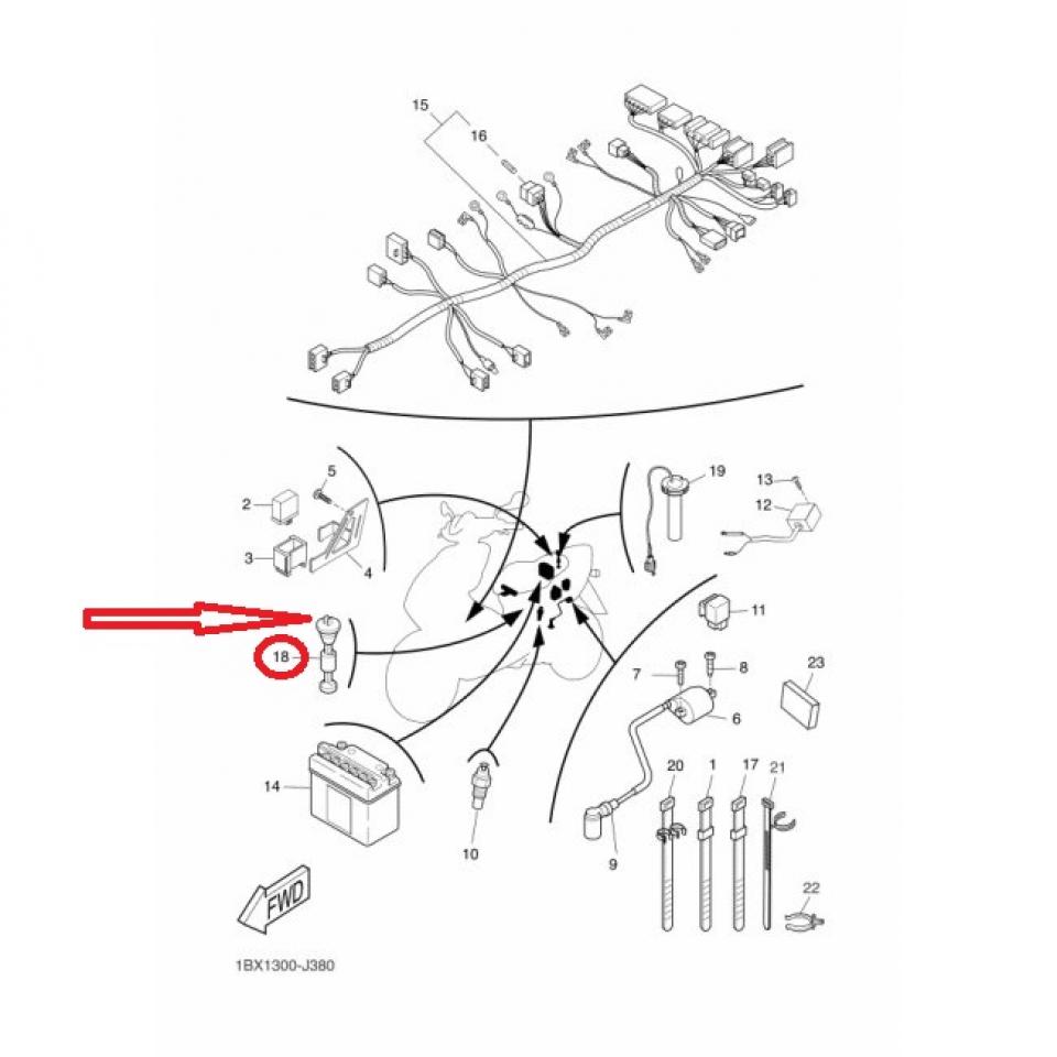 Jauge réservoir huile pour scooter MBK 50 Ovetto 2T 3VLH572010 53L8572010 Neuf