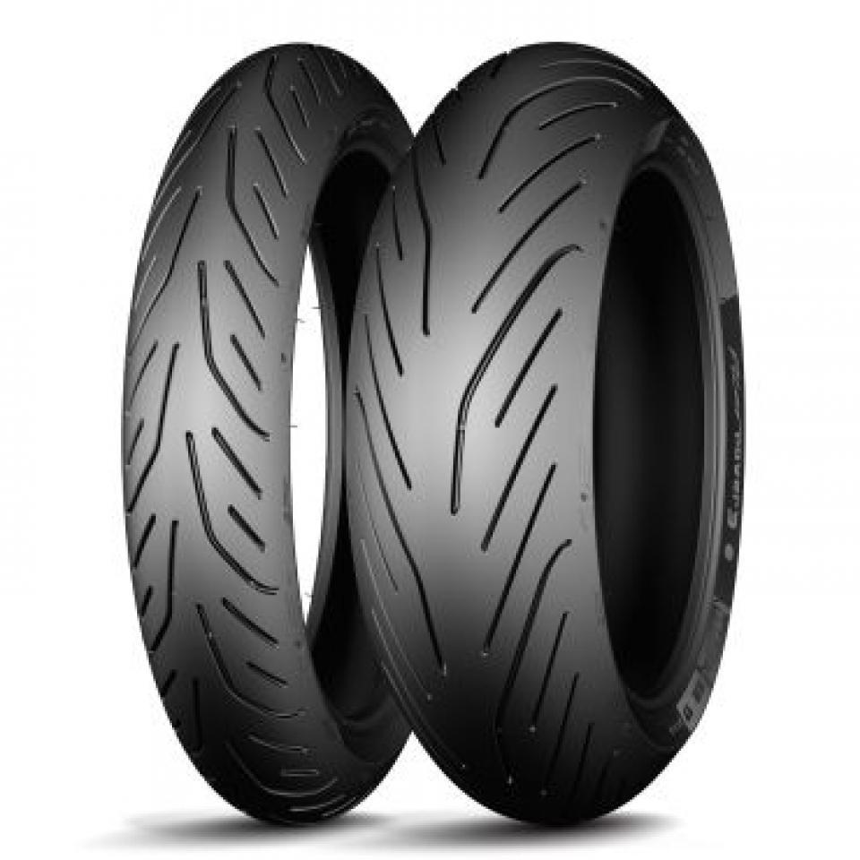 Pneu 120-70-17 Michelin Pilot Power 3 120/70 ZR 17 58W pour moto scooter AV Neuf