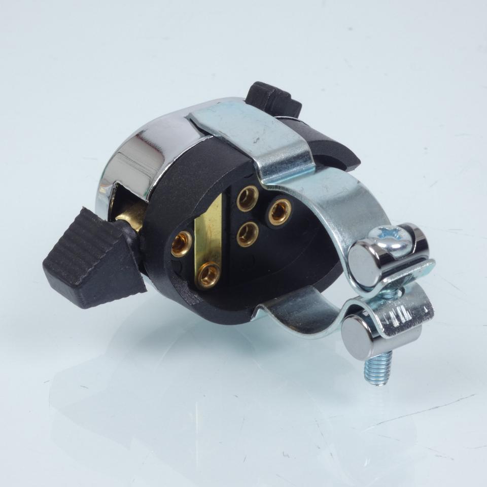 Commodo métal 3 bouton Kyoto éclairage clignotant klaxon pour moto scooter Neuf