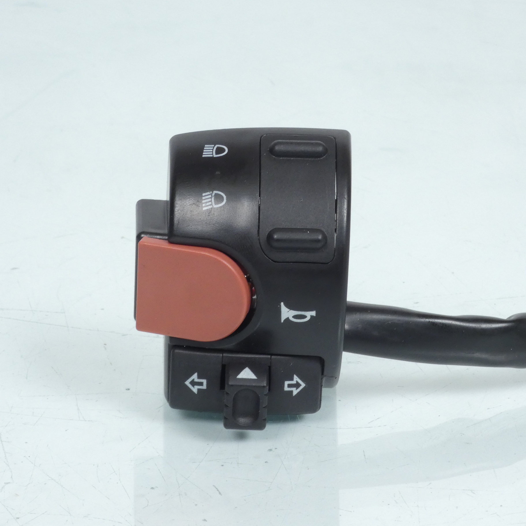 Commodo gauche klaxon clignotant code phare pour scooter MBK 50 Nitro 1997-2012 Neuf