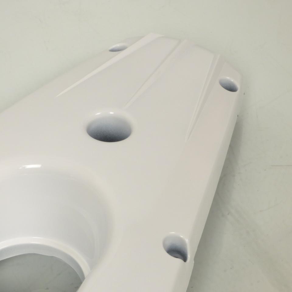 Inter coque capot dosseret de selle passager TNT pour scooter MBK 50 Nitro blanc