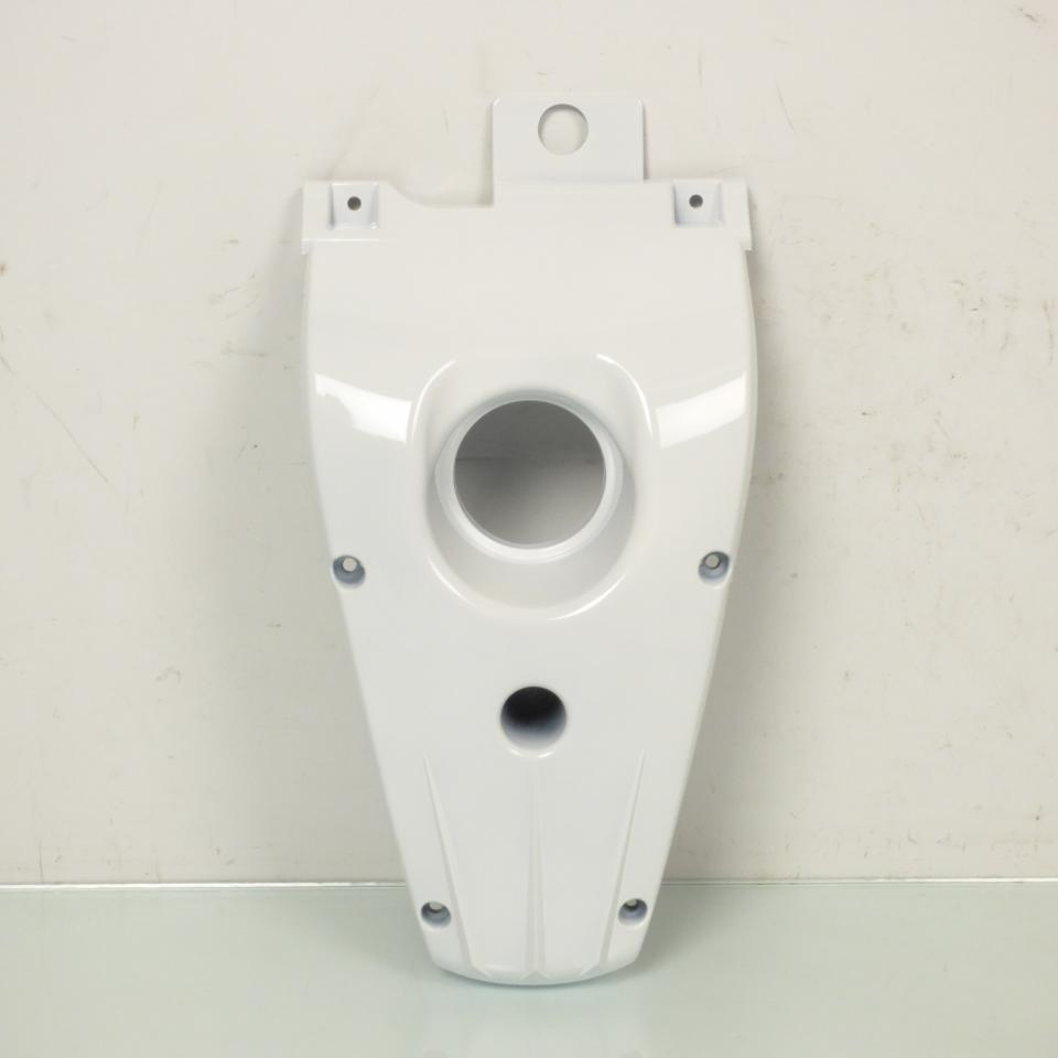 Inter coque capot dosseret de selle passager TNT pour scooter MBK 50 Nitro blanc