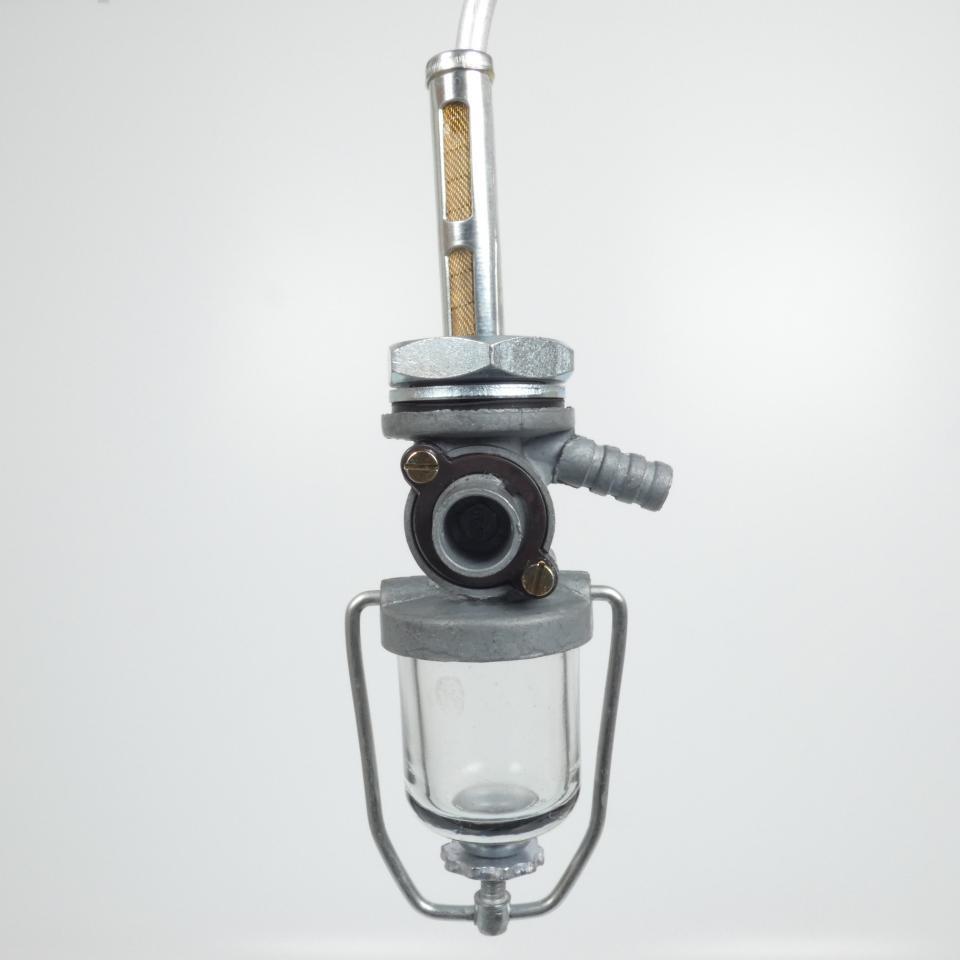 Robinet de réservoir à essence RMS pour scooter Piaggio Vespa filetage M24 / cuve en verre Neuf