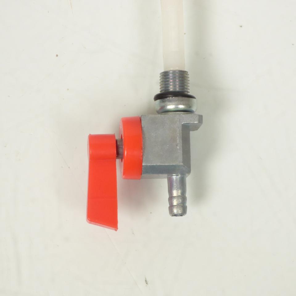 Robinet de réservoir d'essence pour mobylette Peugeot 101 rouge M10 3 positions