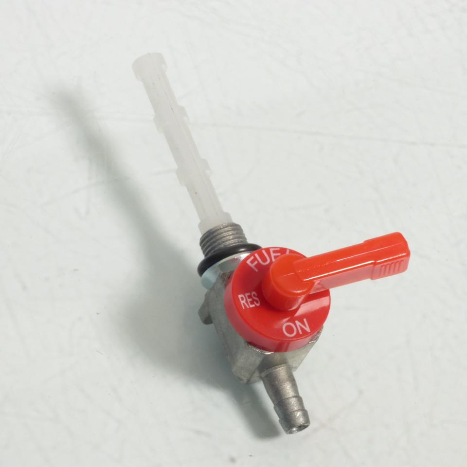 Robinet de réservoir à essence OMG pour mobylette Peugeot 103 M10x1.00 Ø6mm Neuf
