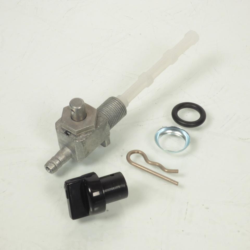 Robinet de réservoir d'essence pour mobylette Peugeot 103 M12x1.00 sortie droite