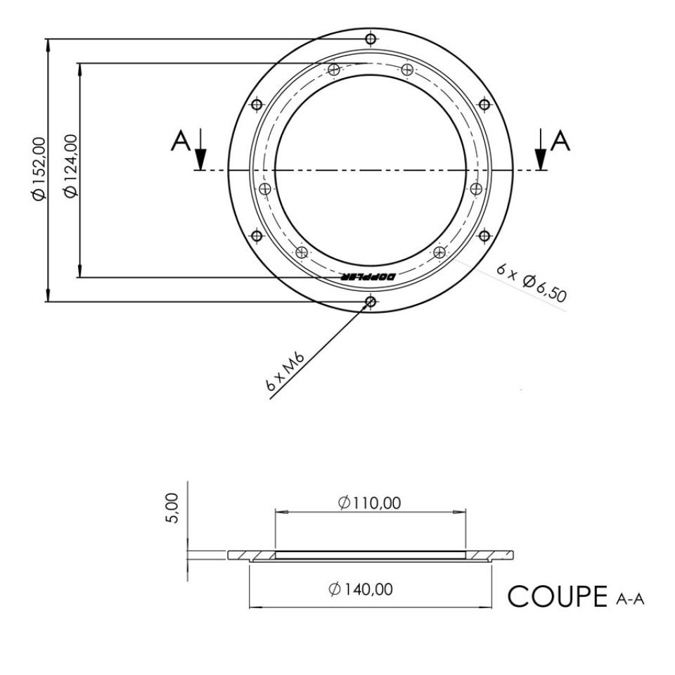 Porte couronne DOPPLER CYCLO pour pour Auto Neuf