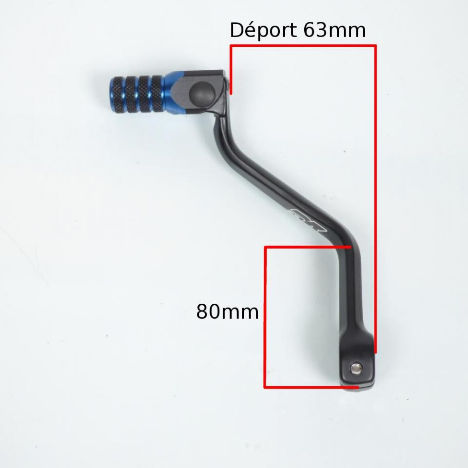 Sélecteur de vitesse ART pour Moto Sherco 250 SEF-R 2015 à 2019 ASC-108BKB-BLUE Neuf