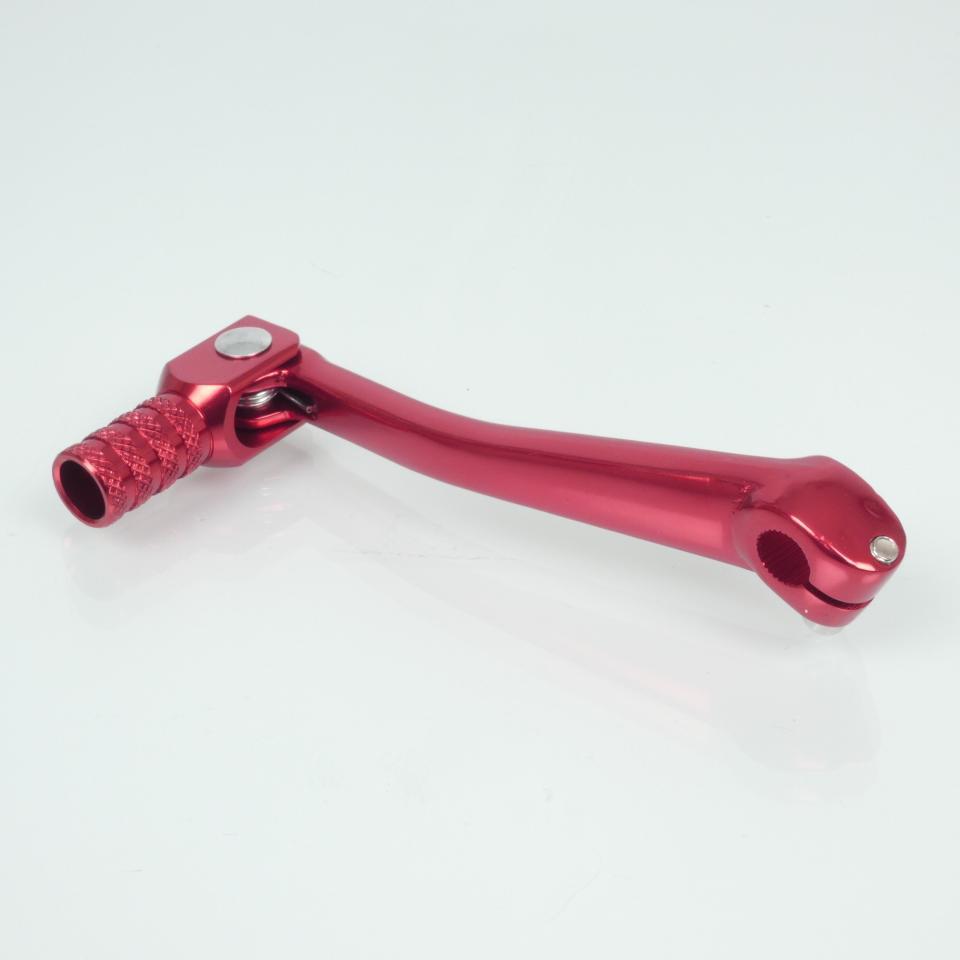 Sélecteur de vitesse One pour moto Peugeot 50 XR6 repliable / rouge anodisé Neuf