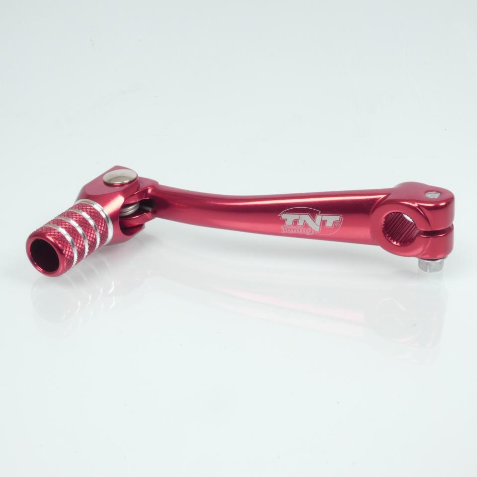 Sélecteur de vitesse repliable TNT pour moto CPI 50 SX anodisé rouge Neuf - Photo 1/1