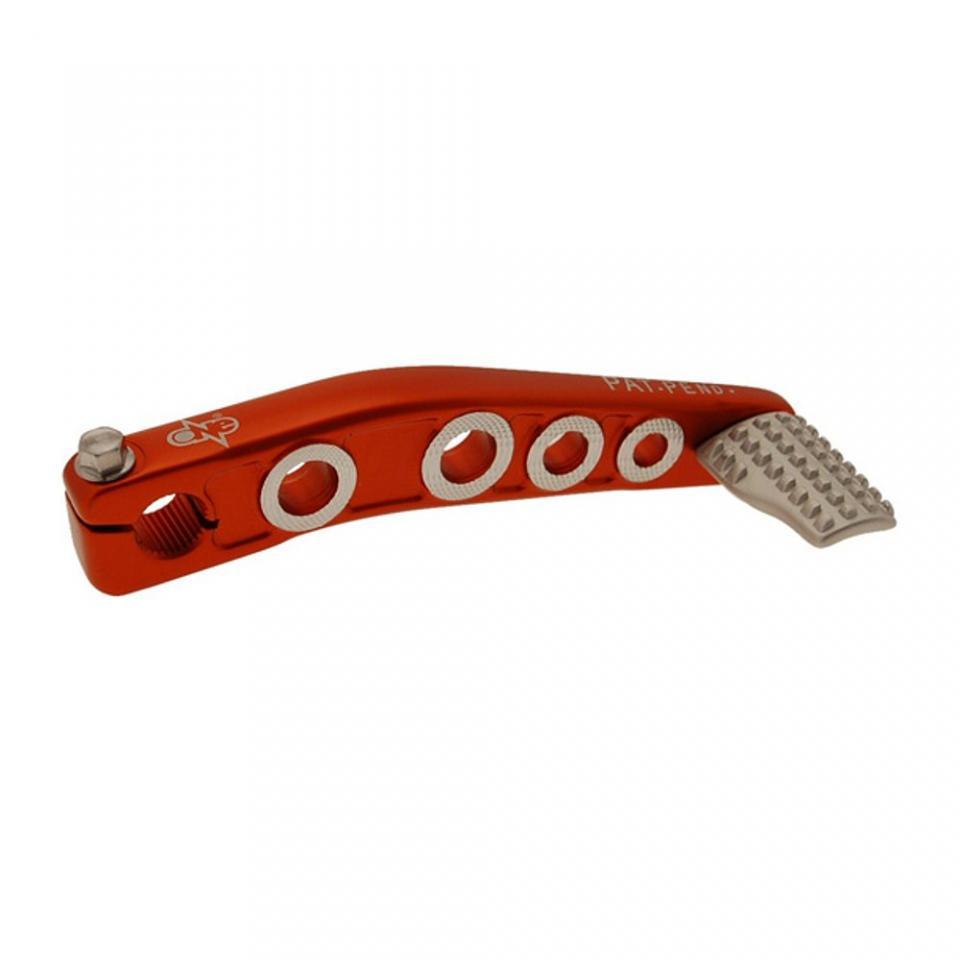 Kick de démarrage One pour scooter Peugeot 50 Elystar Plate orange Neuf