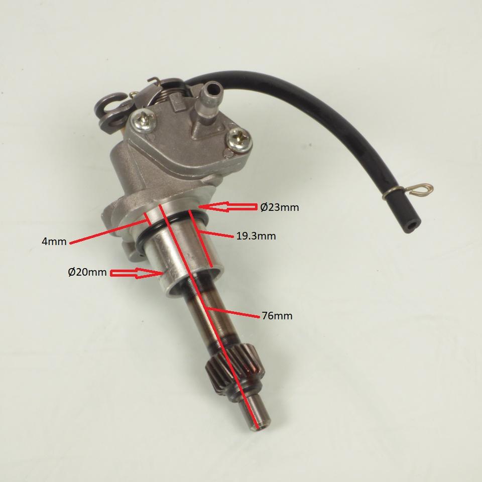 Pompe à huile Teknix pour scooter Sym 50 Orbit Ii 2T 15100-GAR1-C00 Neuf