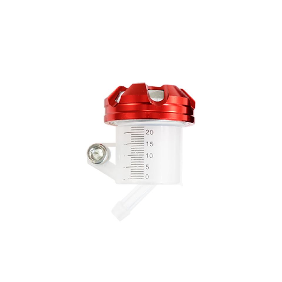 Bocal liquide de frein rouge Tun'R pour moto Peugeot 50 XP6 ENDURO 1997 à 2003 Neuf