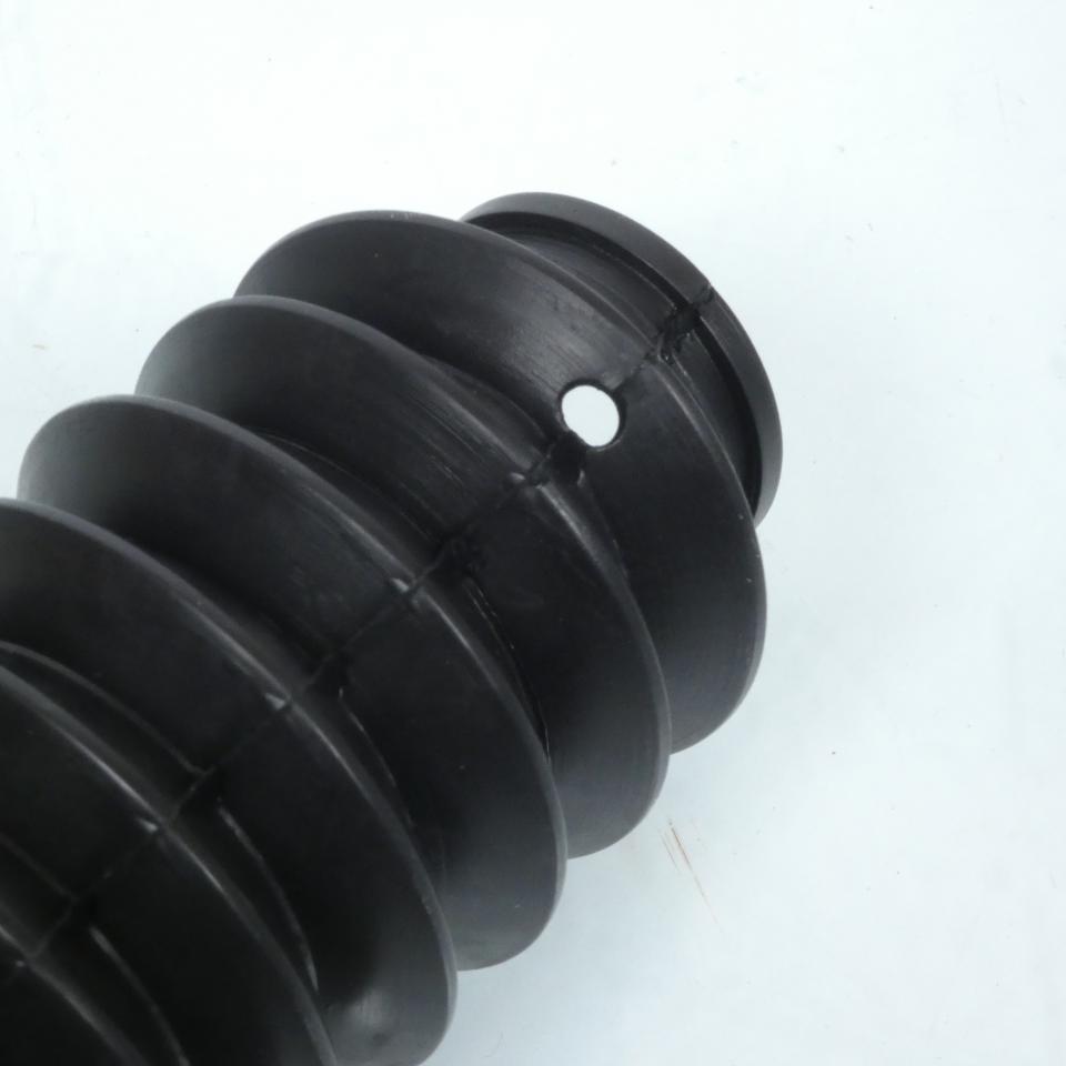 Paire de soufflet de fourche noir Ø26x41x195mm pour moto cyclomoteur cyclo