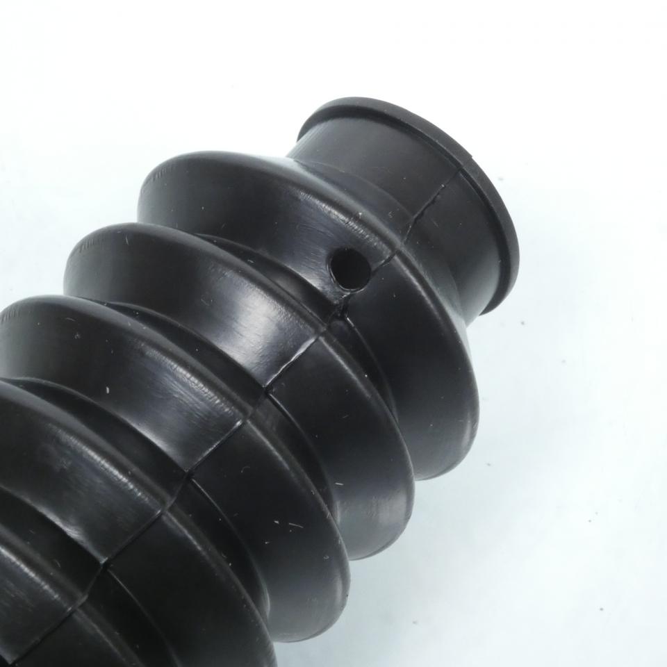 Paire de soufflet de fourche noir Ø27x45x185mm pour moto cyclomoteur cyclo
