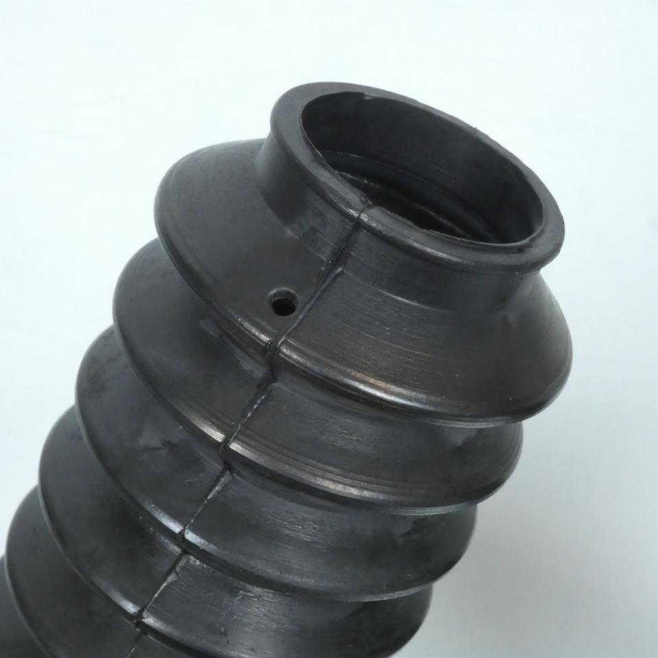 Paire de soufflet de fourche noir Ø33x50x210mm pour moto cyclomoteur cyclo