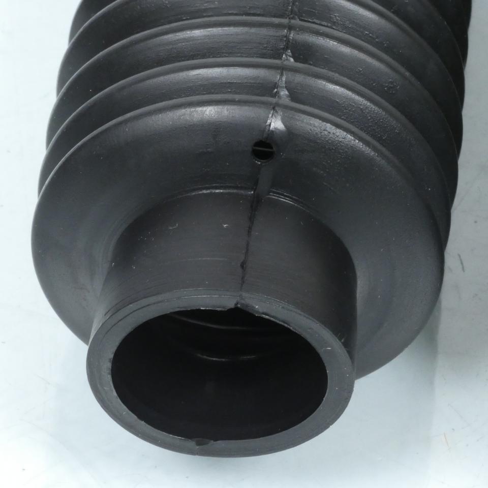 Paire de soufflet de fourche noir Ø38x48x240mm pour moto ancienne