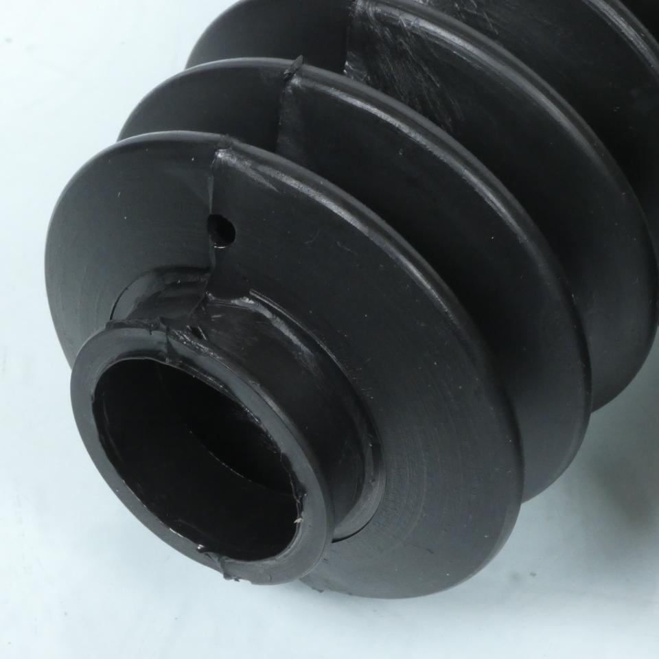 Paire de soufflet de fourche noir Ø31x41x175mm pour moto cyclomoteur cyclo