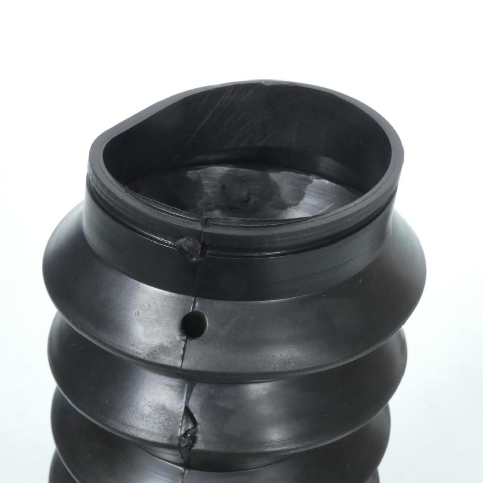 Paire de soufflet de fourche noir Ø50x225mm pour moto ancienne